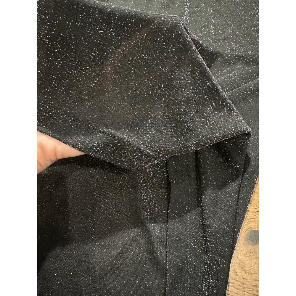 Vintage California Concepts Collection Black Sparkly Maxi Skirt - Picture 4 of 5